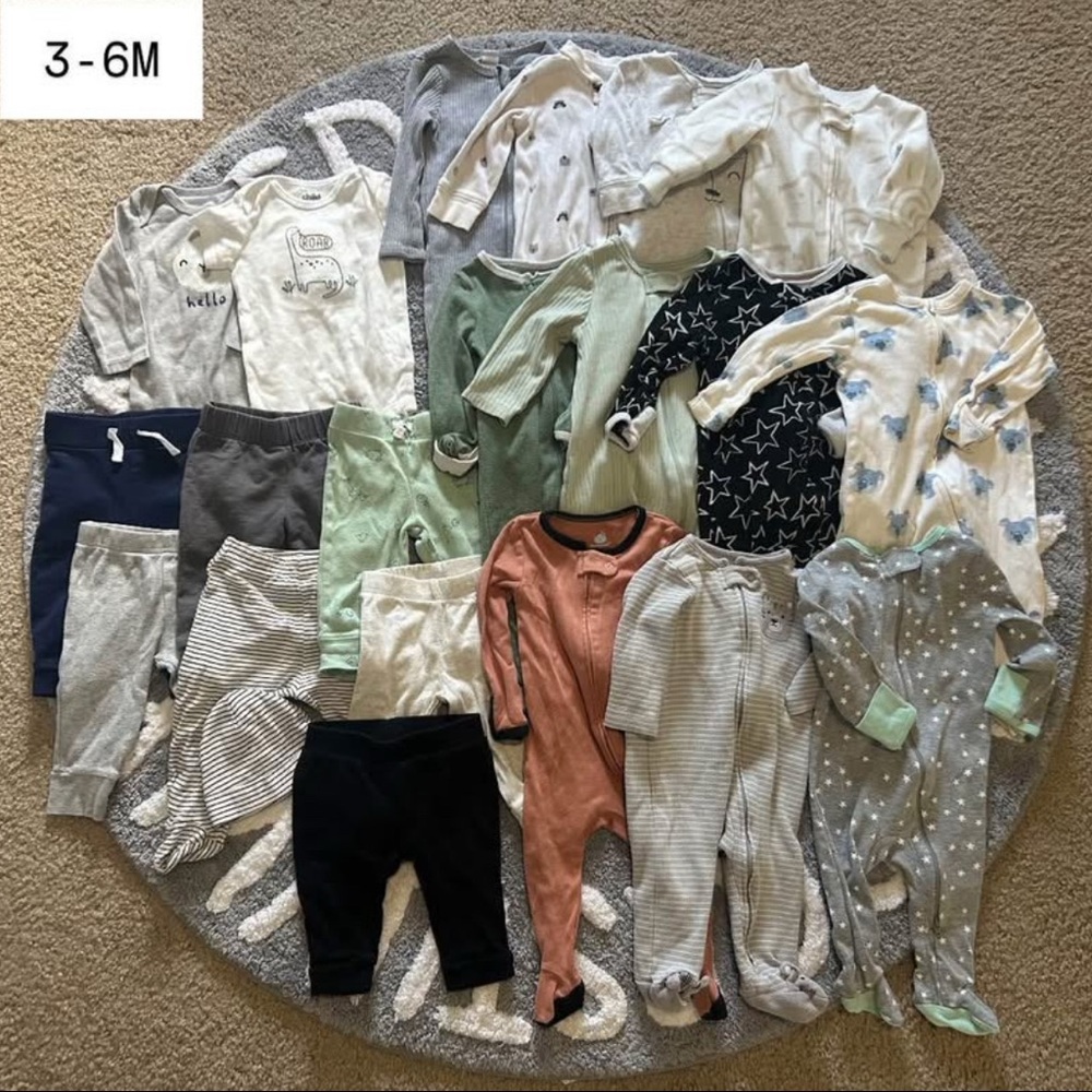 Baby Boy Clothing Bundle 3-6M